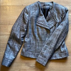 Tahari small gray blazer